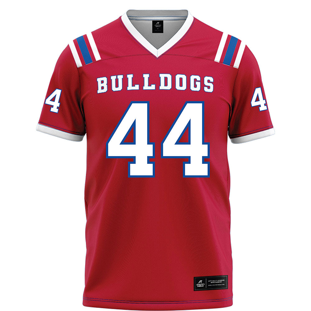 LA Tech - NCAA Football Legends : Adrien Cole - Red Football Jersey-0