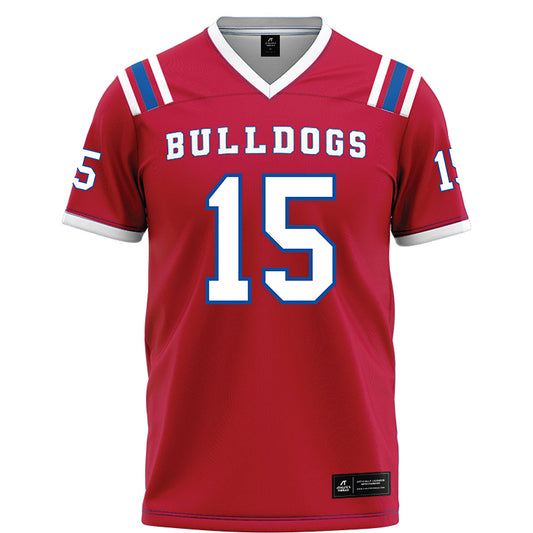 LA Tech - NCAA Football : Jay-T Jackson - Red Football Jersey-0