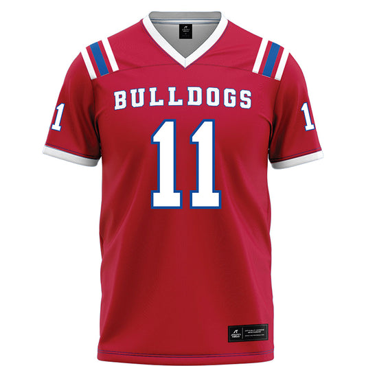 LA Tech - NCAA Football : Jalen Mickens - Red Football Jersey-0