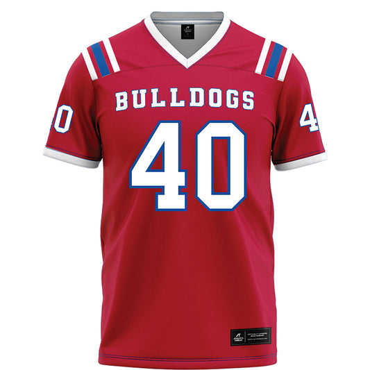 LA Tech - NCAA Football : Kaleb Andrus - Red Football Jersey-0