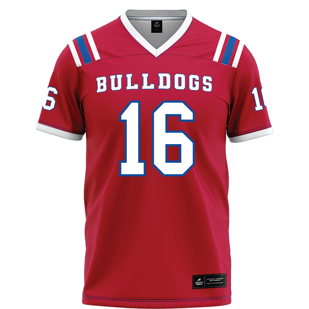 LA Tech - NCAA Football : Marques Singleton Jr - Red Football Jersey-0