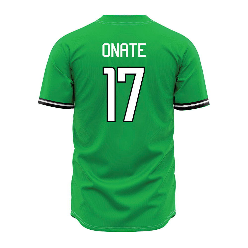 Marshall - NCAA Baseball : Mason Onate - Green Jersey-1