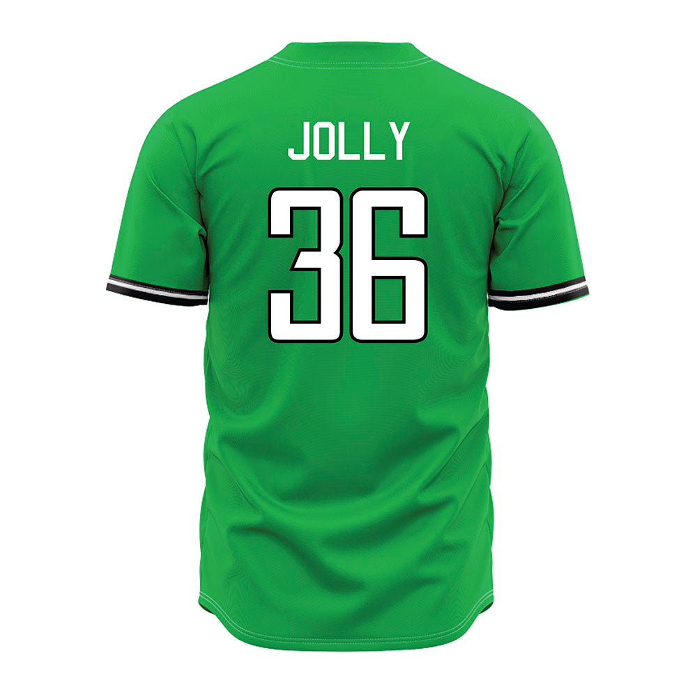 Marshall - NCAA Baseball : Grant Jolly - Green Jersey-1