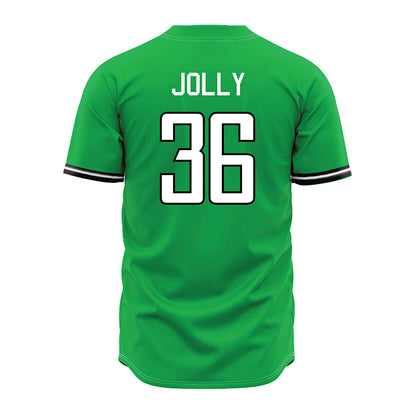 Marshall - NCAA Baseball : Grant Jolly - Green Jersey-1