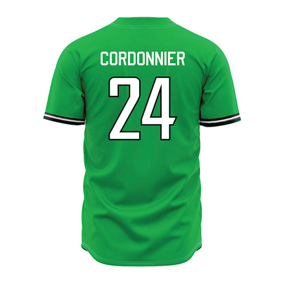Marshall - NCAA Baseball : Braylon Cordonnier - Green Jersey-1