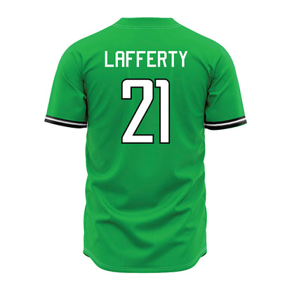  - NCAA Baseball : Will Lafferty - Green Jersey-1