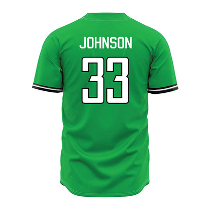 Marshall - NCAA Baseball : Rivers Johnson - Green Jersey