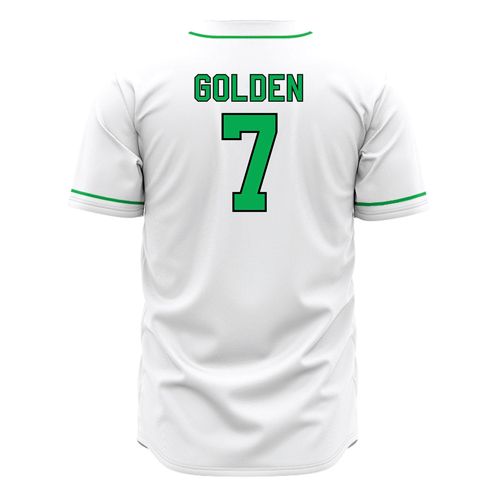 Marshall - NCAA Baseball : Jackson Golden - White Jersey