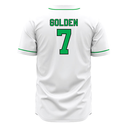 Marshall - NCAA Baseball : Jackson Golden - White Jersey