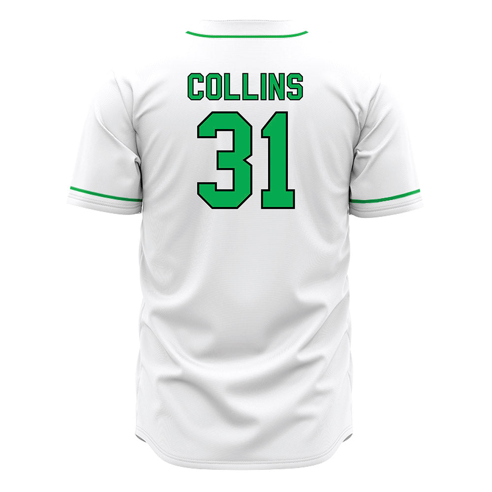 Marshall - NCAA Baseball : Kenyon Collins - White Jersey