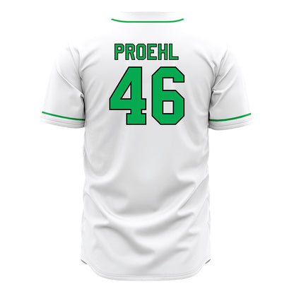 Marshall - NCAA Baseball : Luke Proehl - White Jersey