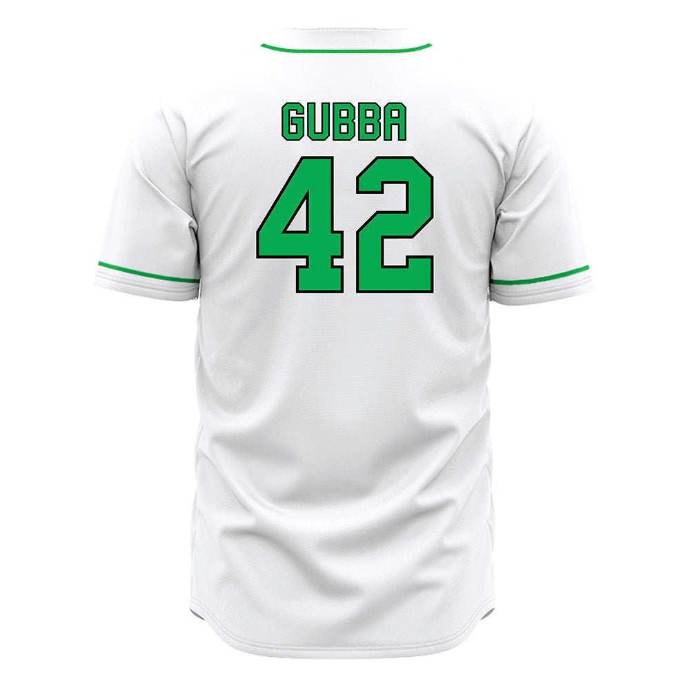 Marshall - NCAA Baseball : Wil Gubba - White Jersey