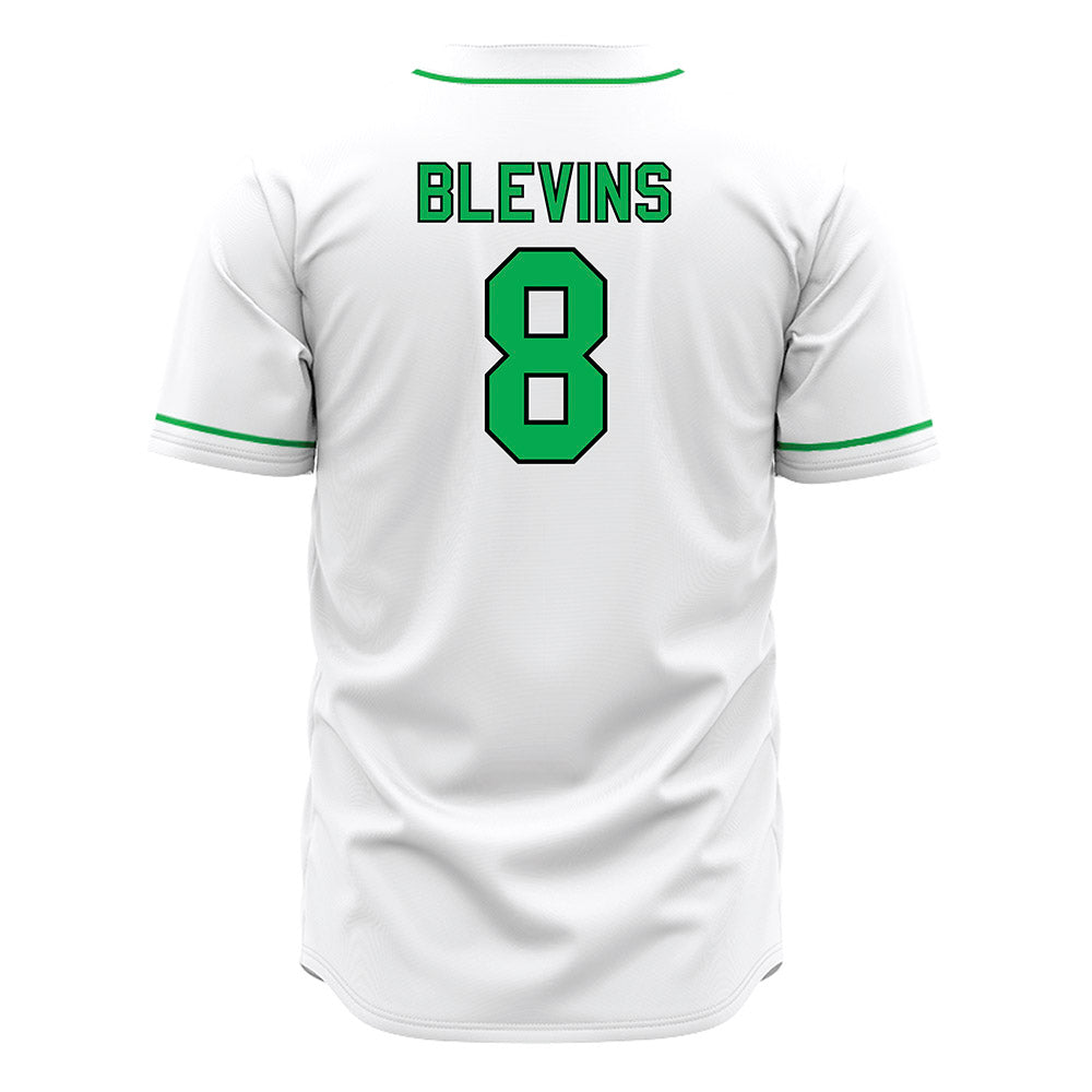 Marshall - NCAA Baseball : Bryce Blevins Blevins - White Jersey-1