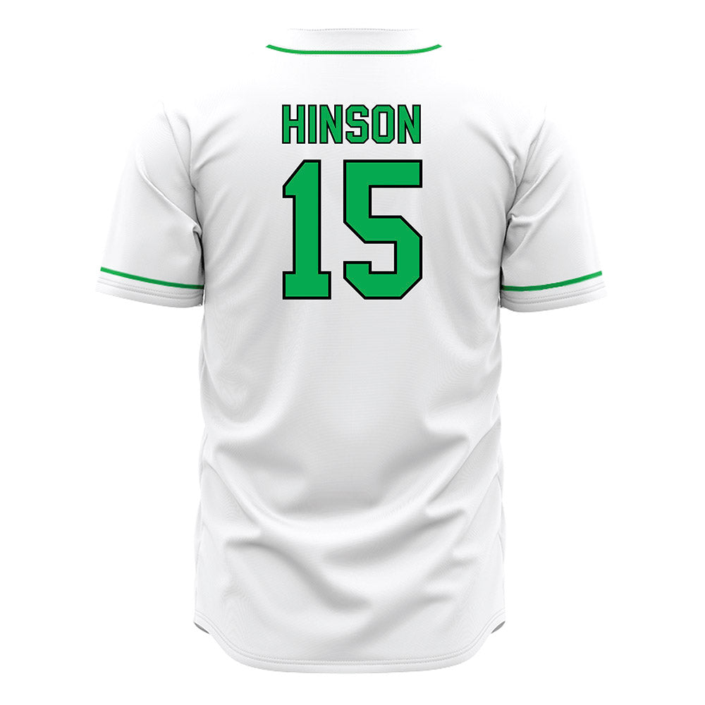 Marshall - NCAA Baseball : Cooper Hinson - White Jersey