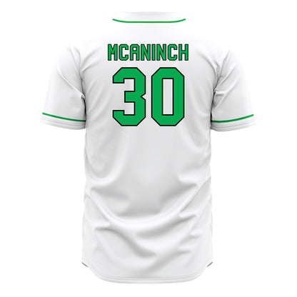 Marshall - NCAA Baseball : AJ McAninch - White Jersey