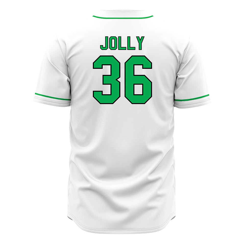 Marshall - NCAA Baseball : Grant Jolly - White Jersey-1