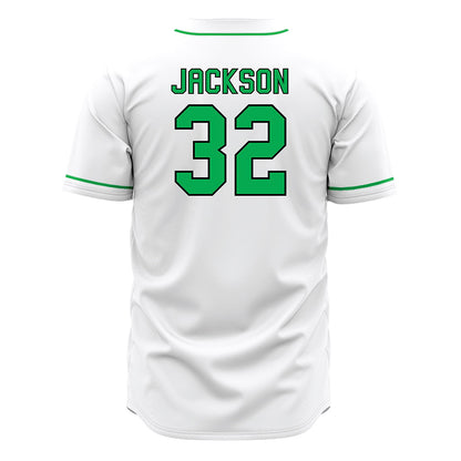 Marshall - NCAA Baseball : Peyton Jackson - White Jersey-1