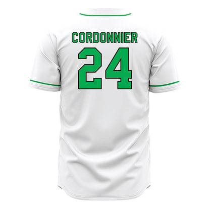 Marshall - NCAA Baseball : Braylon Cordonnier - White Jersey-1