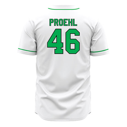 Marshall - NCAA Baseball : Luke Proehl - White Jersey-1