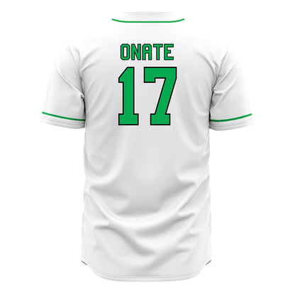 Marshall - NCAA Baseball : Mason Onate - White Jersey-1