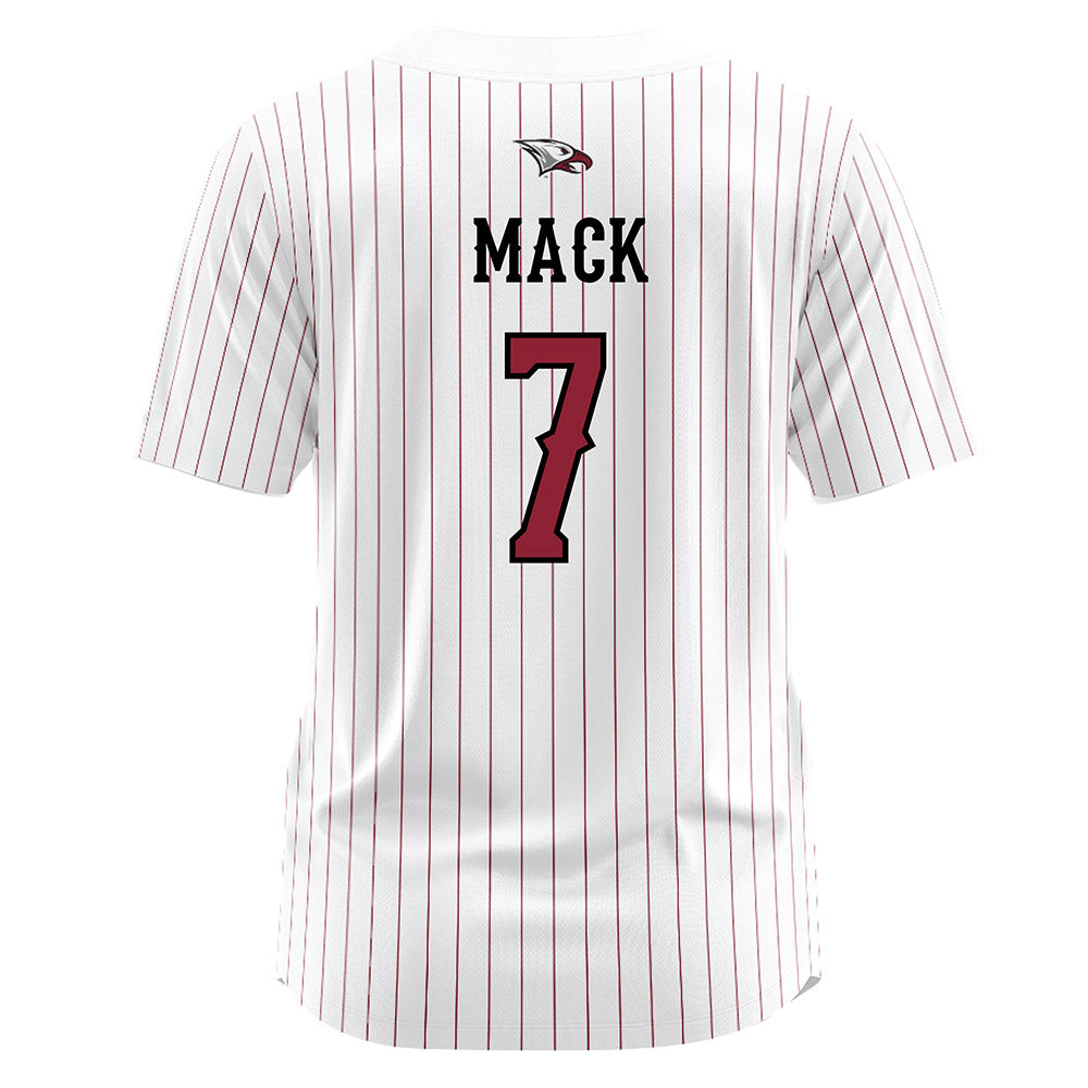 NCCU - NCAA Softball : Simone Mack - White Jersey-1