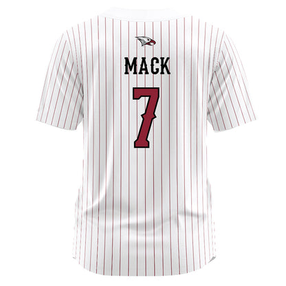 NCCU - NCAA Softball : Simone Mack - White Jersey-1