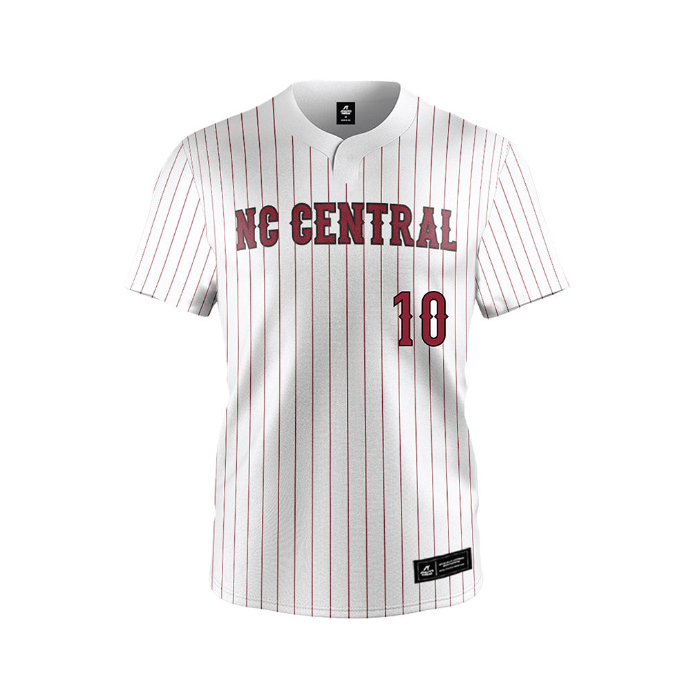 NCCU - NCAA Softball : Nyla Rodgers - White Jersey-0