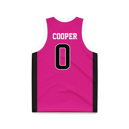 Southern Miss - NCAA Women's Basketball : Micah Cooper - Pink Basketball Jersey