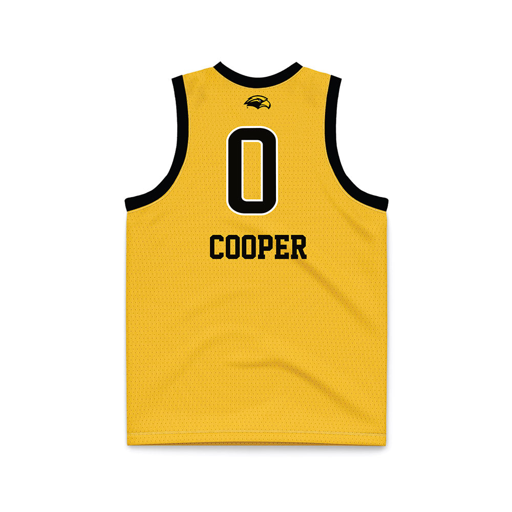 Southern Miss - NCAA Women's Basketball : Micah Cooper - Gold Basketball Jersey