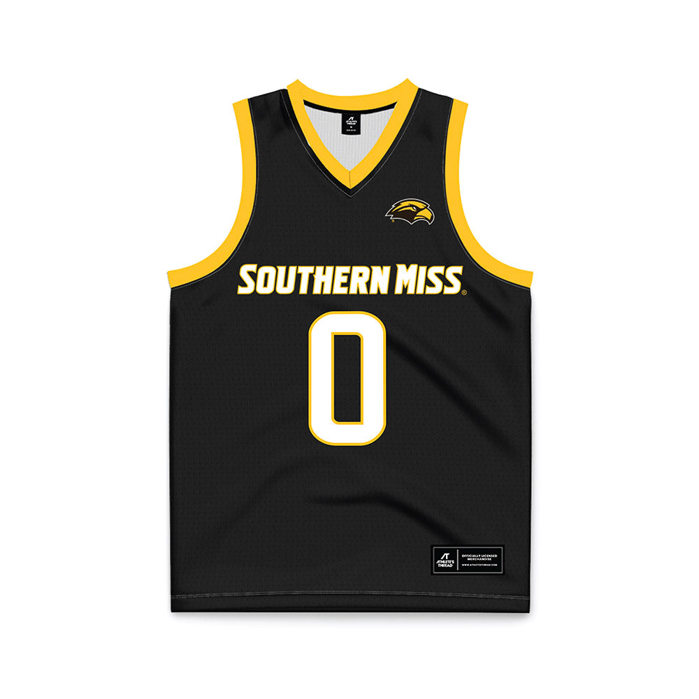 Southern Miss - NCAA Women's Basketball : Micah Cooper - Black Basketball Jersey