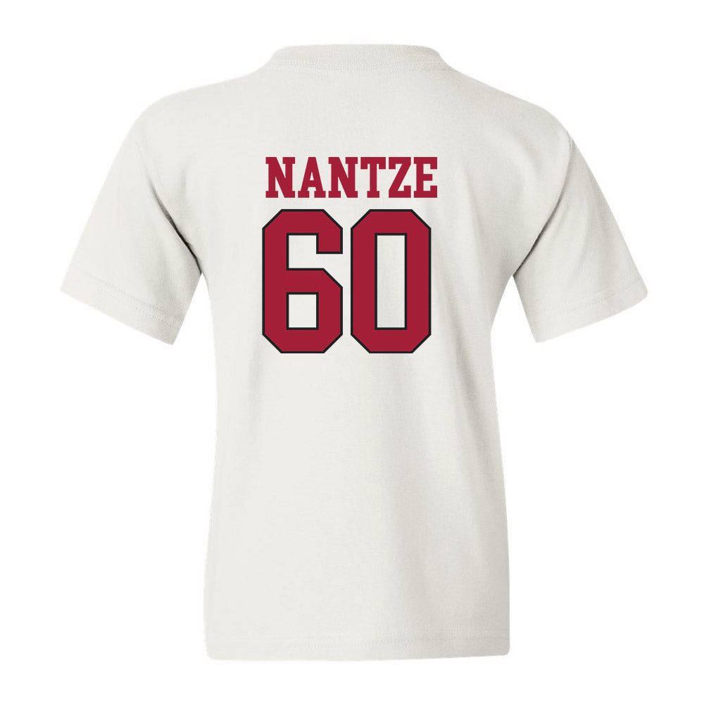 Arkansas - NCAA Football : Jonas Nantze - Youth T-Shirt