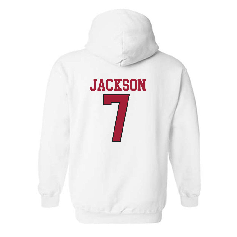 Arkansas - NCAA Football : Kenneth Jackson - Replica Shersey Hooded Sweatshirt-2