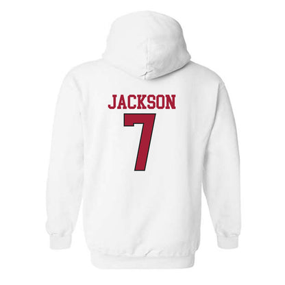 Arkansas - NCAA Football : Kenneth Jackson - Replica Shersey Hooded Sweatshirt-2