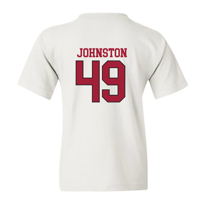 Arkansas - NCAA Football : Luke Johnston - Youth T-Shirt