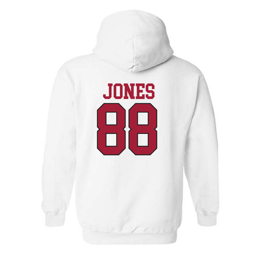 Arkansas - NCAA Football : Rohan Jones - Replica Shersey Hooded Sweatshirt-3