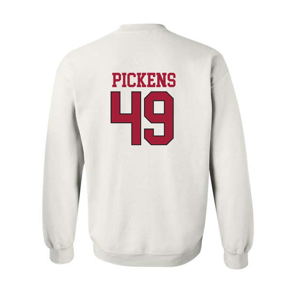 Arkansas - NCAA Football : John Paul Pickens - Crewneck Sweatshirt Replica Shersey