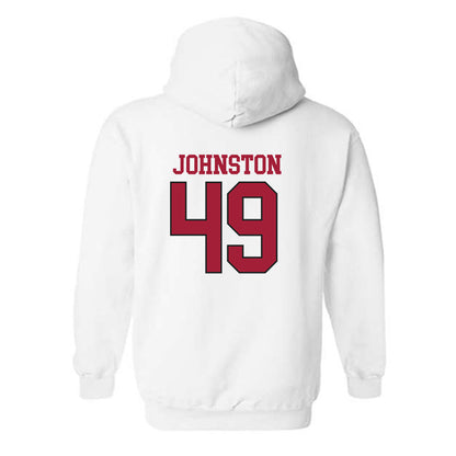 Arkansas - NCAA Football : Luke Johnston - Hooded Sweatshirt