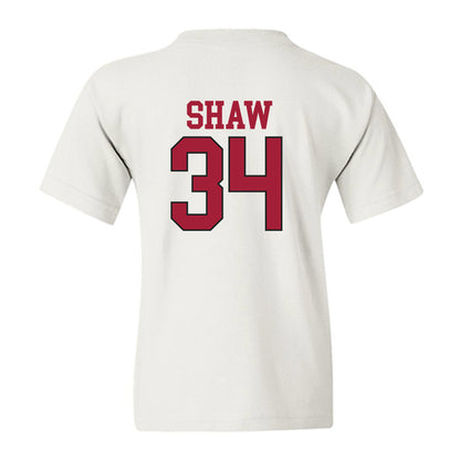 Arkansas - NCAA Football : Jabrae Shaw - Replica Shersey Youth T-Shirt-1