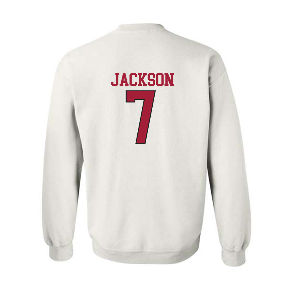 Arkansas - NCAA Football : Kenneth Jackson - Replica Shersey Crewneck Sweatshirt-1