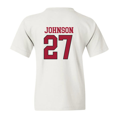 Arkansas - NCAA Football : Ahkhari Johnson - Youth T-Shirt