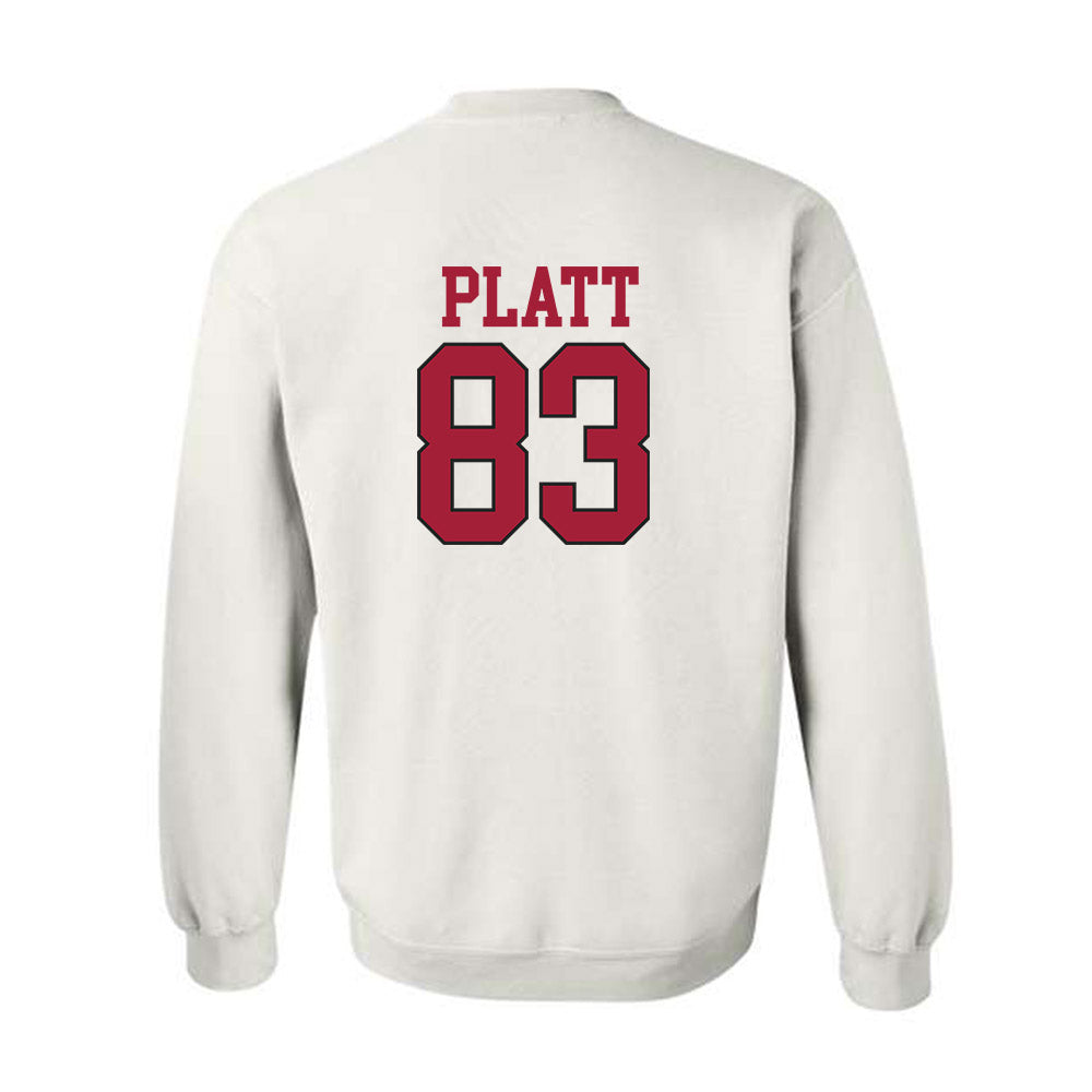 Arkansas - NCAA Football : Jaden Platt - Replica Shersey Crewneck Sweatshirt-1