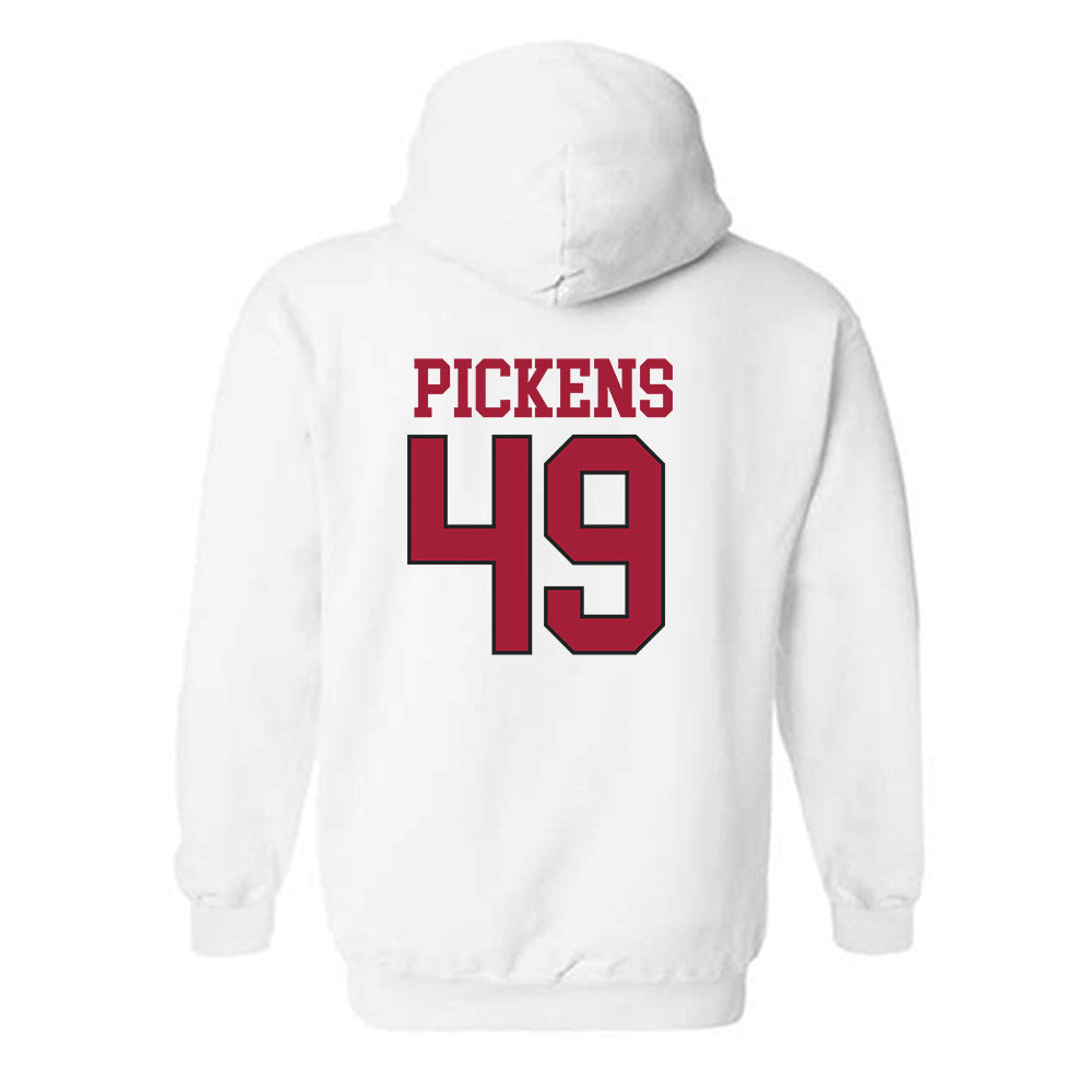 Arkansas - NCAA Football : John Paul Pickens - Hooded Sweatshirt Replica Shersey