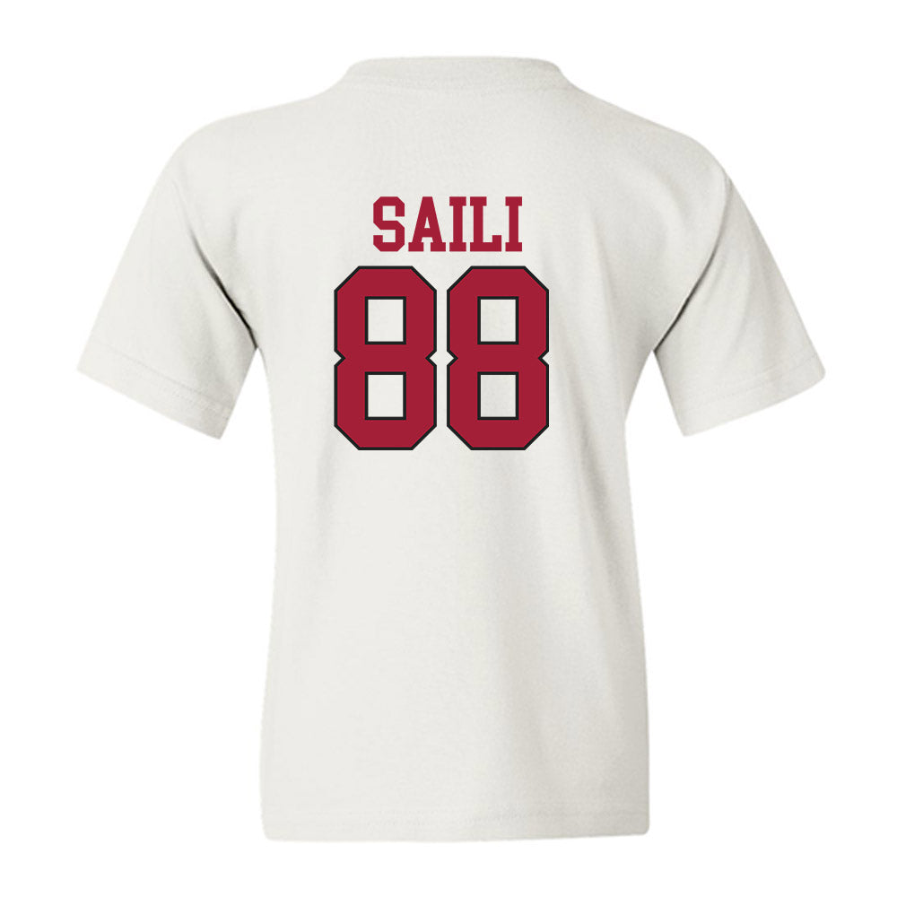 Arkansas - NCAA Football : Danny Saili - Replica Shersey Youth T-Shirt-1