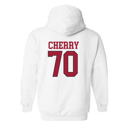 Arkansas - NCAA Football : Blake Cherry - Replica Shersey Hooded Sweatshirt-2