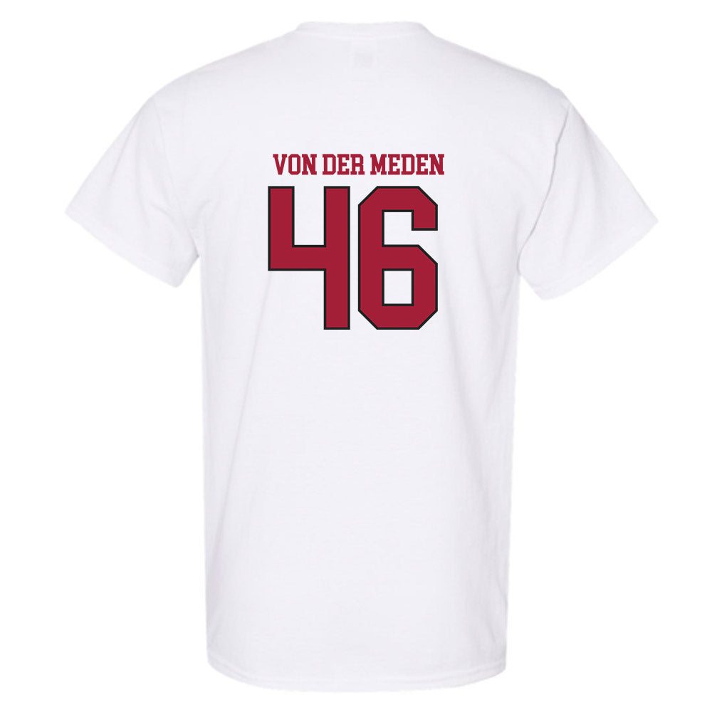 Arkansas - NCAA Football : Charlie von der Meden - Replica Shersey T-Shirt