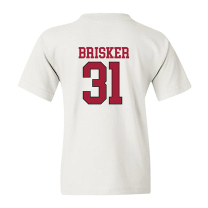 Arkansas - NCAA Football : Blake Brisker - Replica Shersey Youth T-Shirt-1