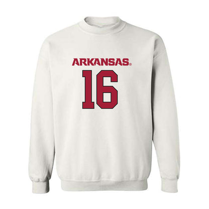 Arkansas - NCAA Football : Miguel Mitchell - Replica Shersey Crewneck Sweatshirt-0