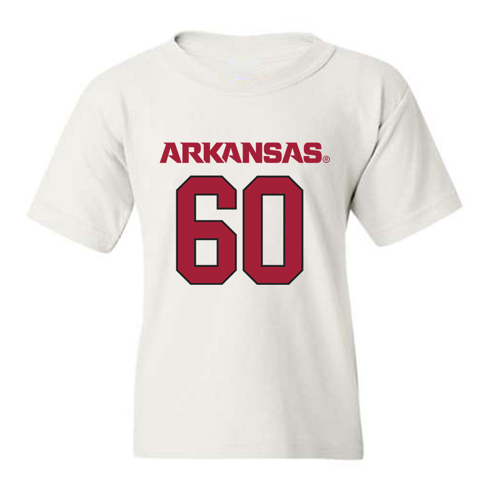 Arkansas - NCAA Football : Jonas Nantze - Youth T-Shirt