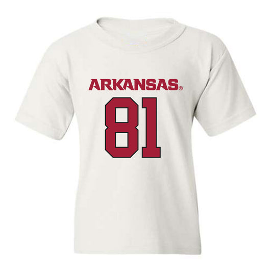 Arkansas - NCAA Football : Andreas Paaske - Youth T-Shirt