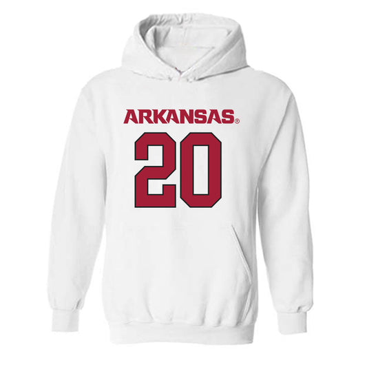 Arkansas - NCAA Football : AJ Green - Replica Shersey Hooded Sweatshirt-0